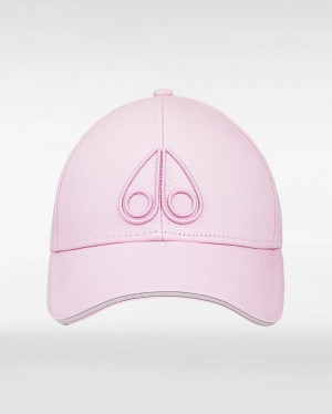 Light Pink Moose Knuckles Ashdale Cap | USA-AIQZL3458