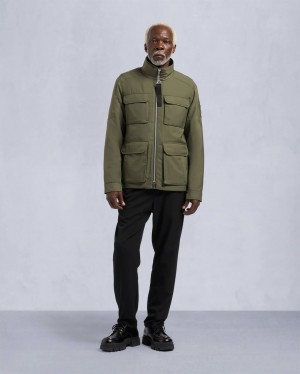 Olive Moose Knuckles Douglas Field Men Winter Jacket | USA-LIDCK8023