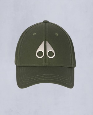 Olive Moose Knuckles Logo Icon Cap | USA-MFDOS4937