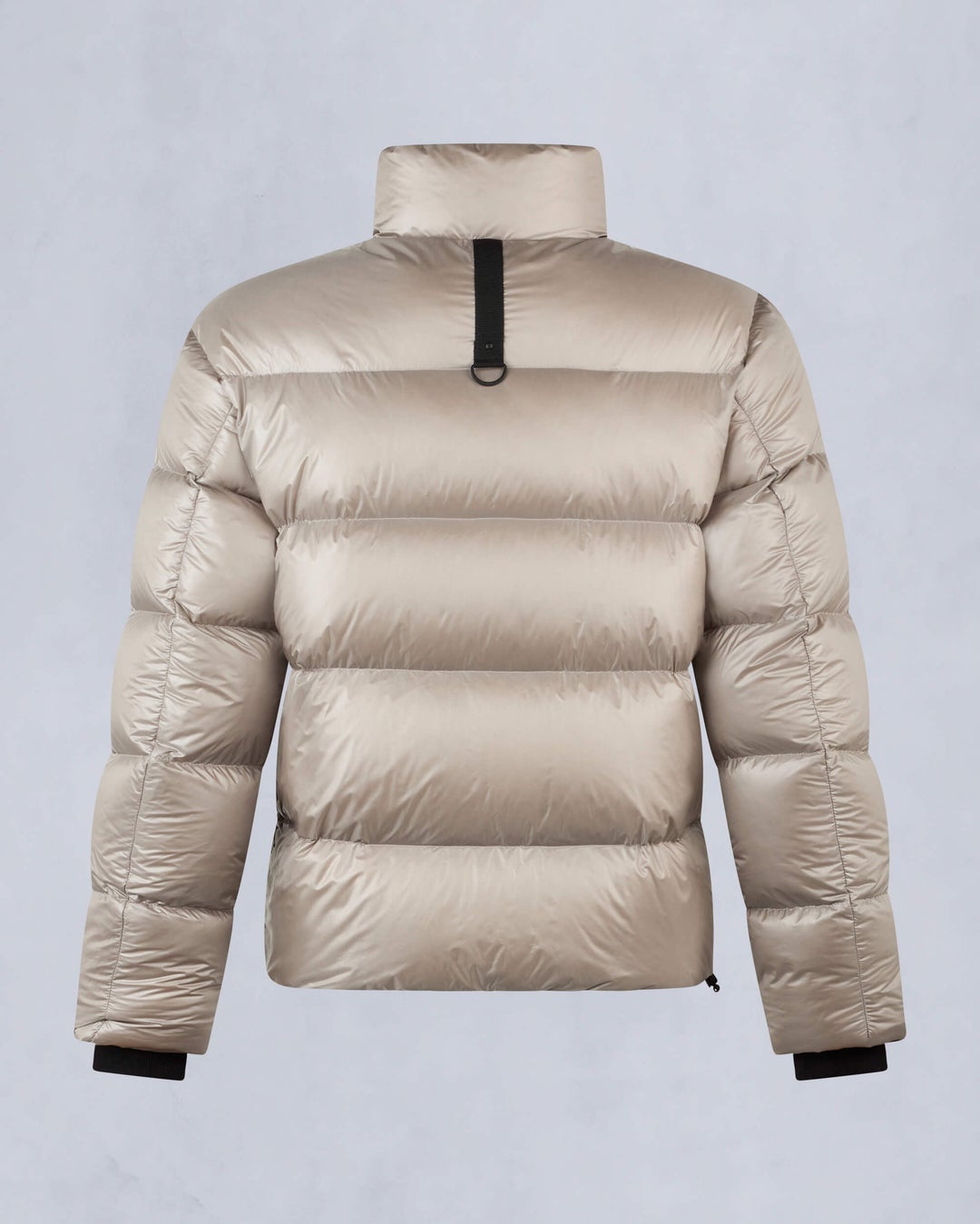 Beige Moose Knuckles Kings Shiny Down Men Puffer Jacket | USA-YXRGW6437