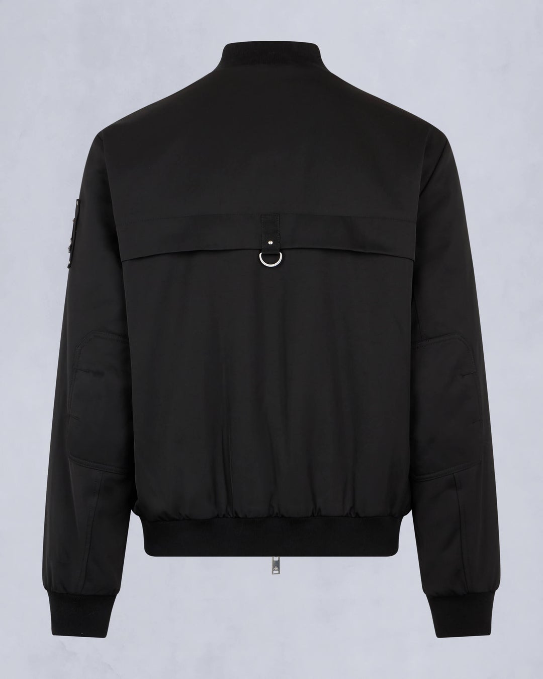 Black Moose Knuckles Alder Twill Men Bomber Jacket | USA-LYAGQ2608