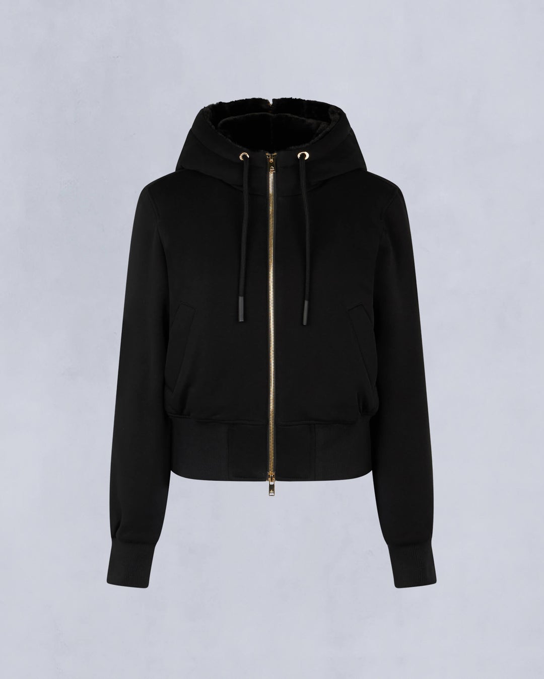 Black Moose Knuckles Gold Series Celestine Bunny Women Hoodie | USA-JVBGT3561