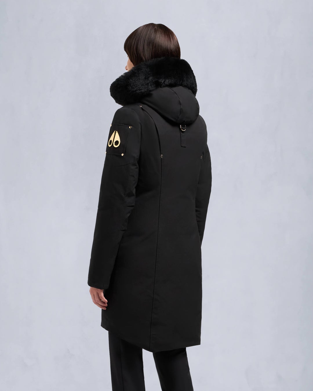 Black Moose Knuckles Gold Series Grand Metis Women Parka | USA-ISELQ7095