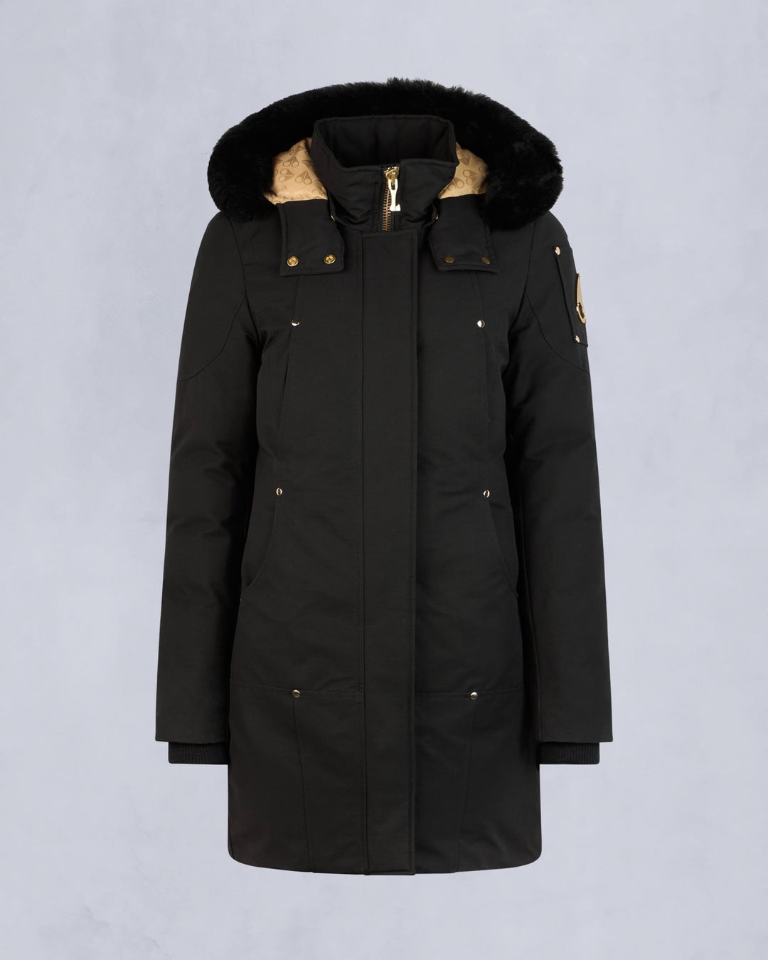 Black Moose Knuckles Gold Series Grand Metis Women Parka | USA-ISELQ7095