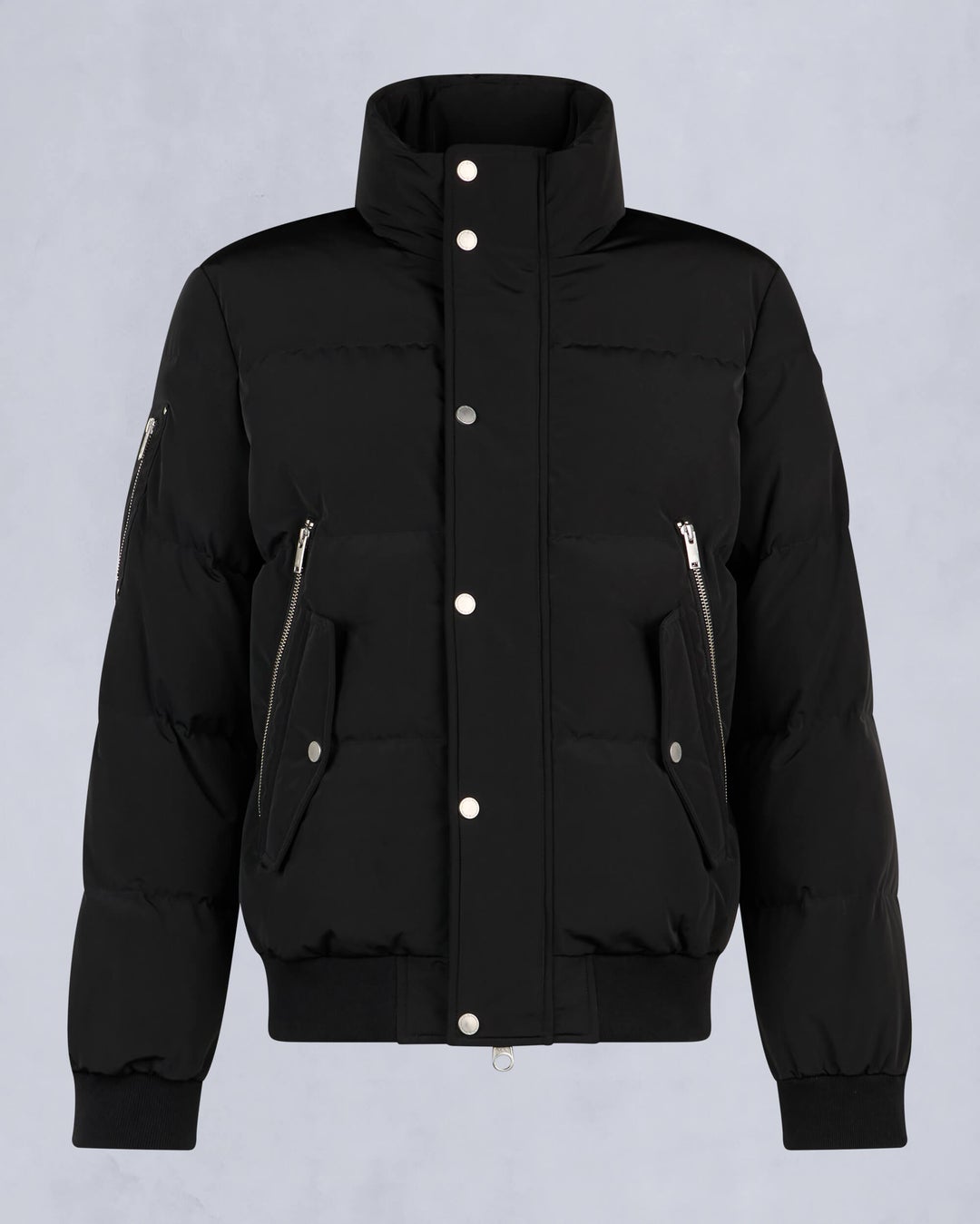 Black Moose Knuckles High Point Men Bomber Jacket | USA-ICYOL7251