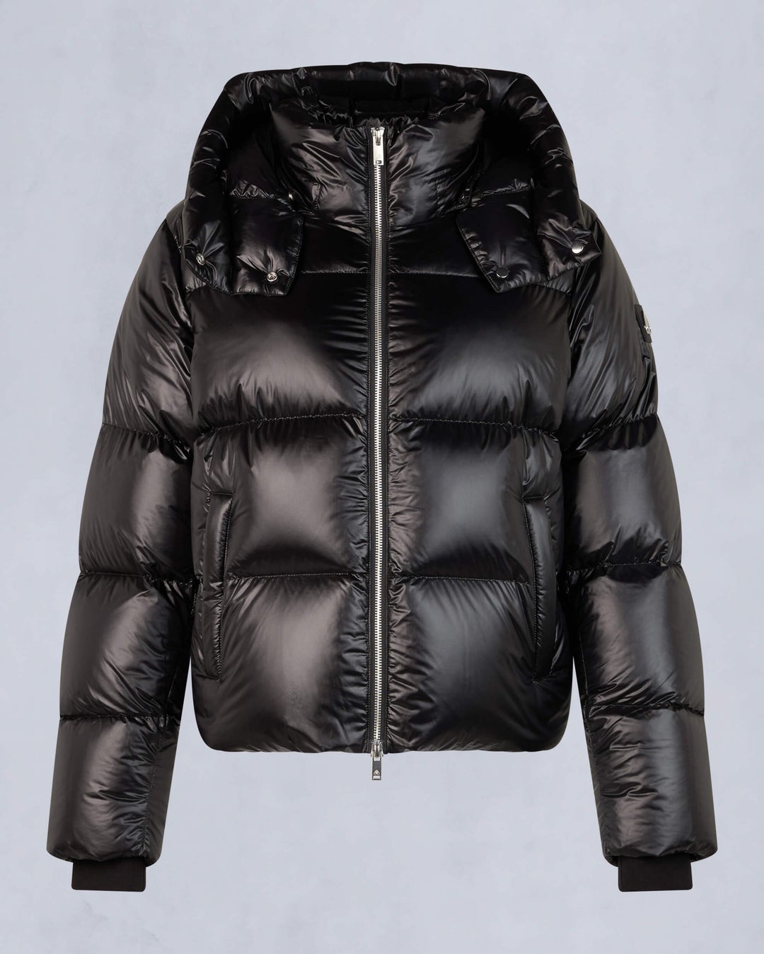 Black Moose Knuckles Moonstone Down Women Puffer Jacket | USA-PYEGD5978