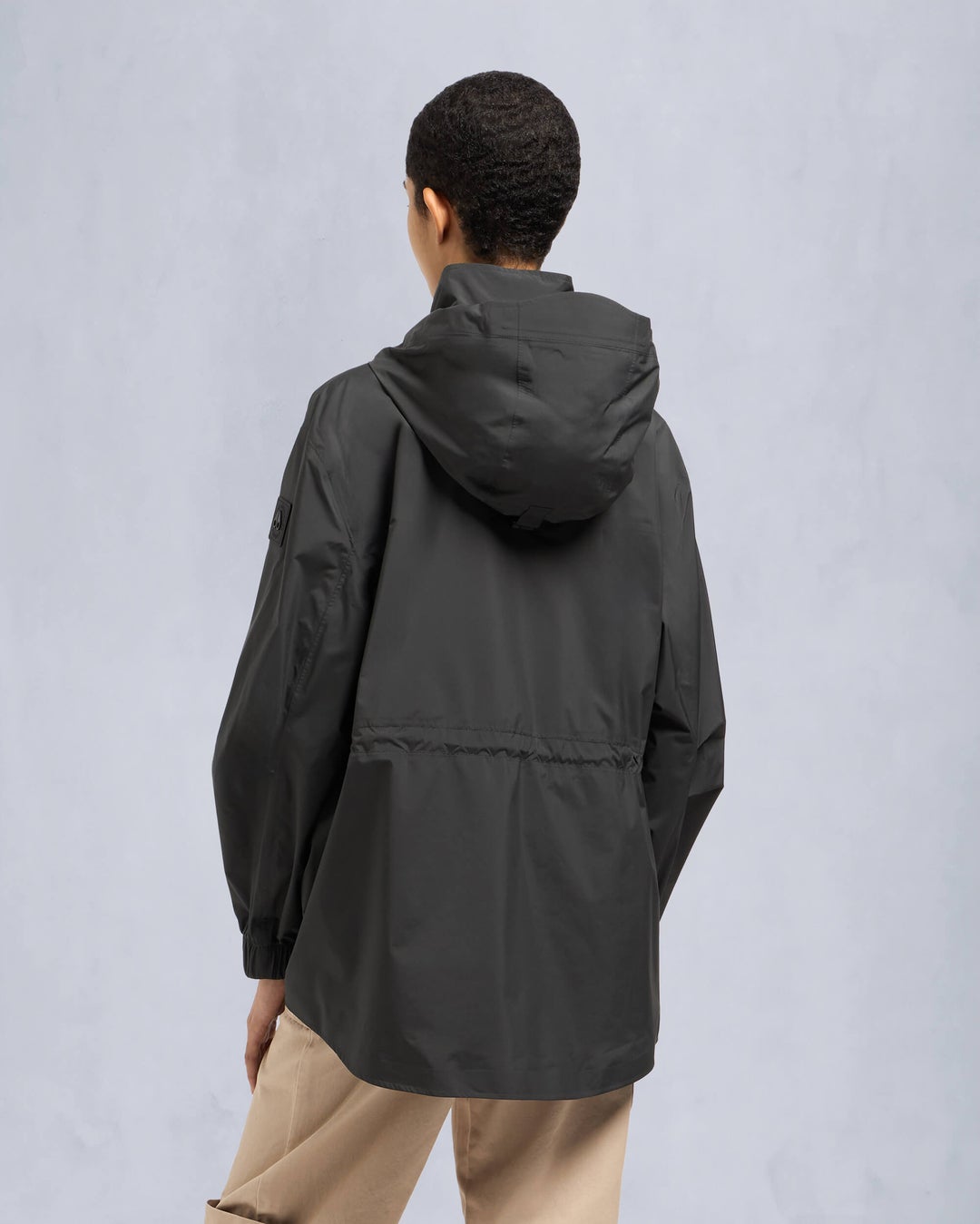 Black Moose Knuckles Nadia Short Women Rain Jacket | USA-LWQTR4129