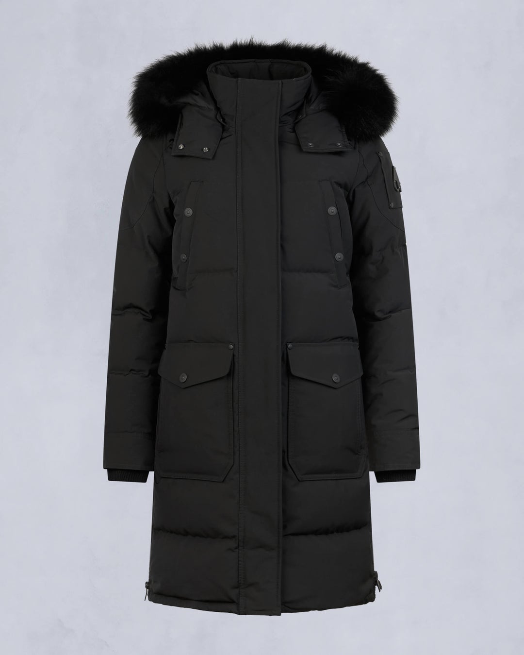 Black Moose Knuckles Onyx Causapscal Women Parka | USA-CHIKQ9315