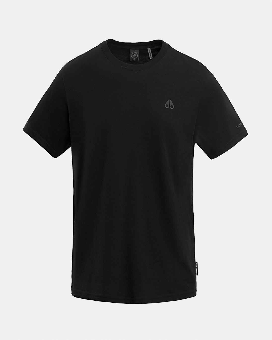 Black Moose Knuckles Satellite Men T-Shirt | USA-QJHYL2849