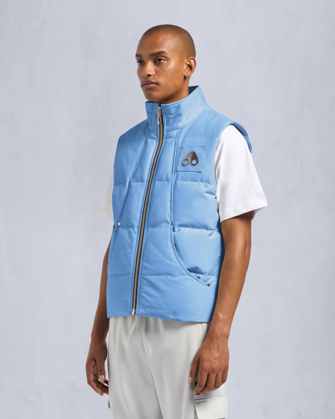 Blue Moose Knuckles Montreal Men Vest | USA-XIZCL3087