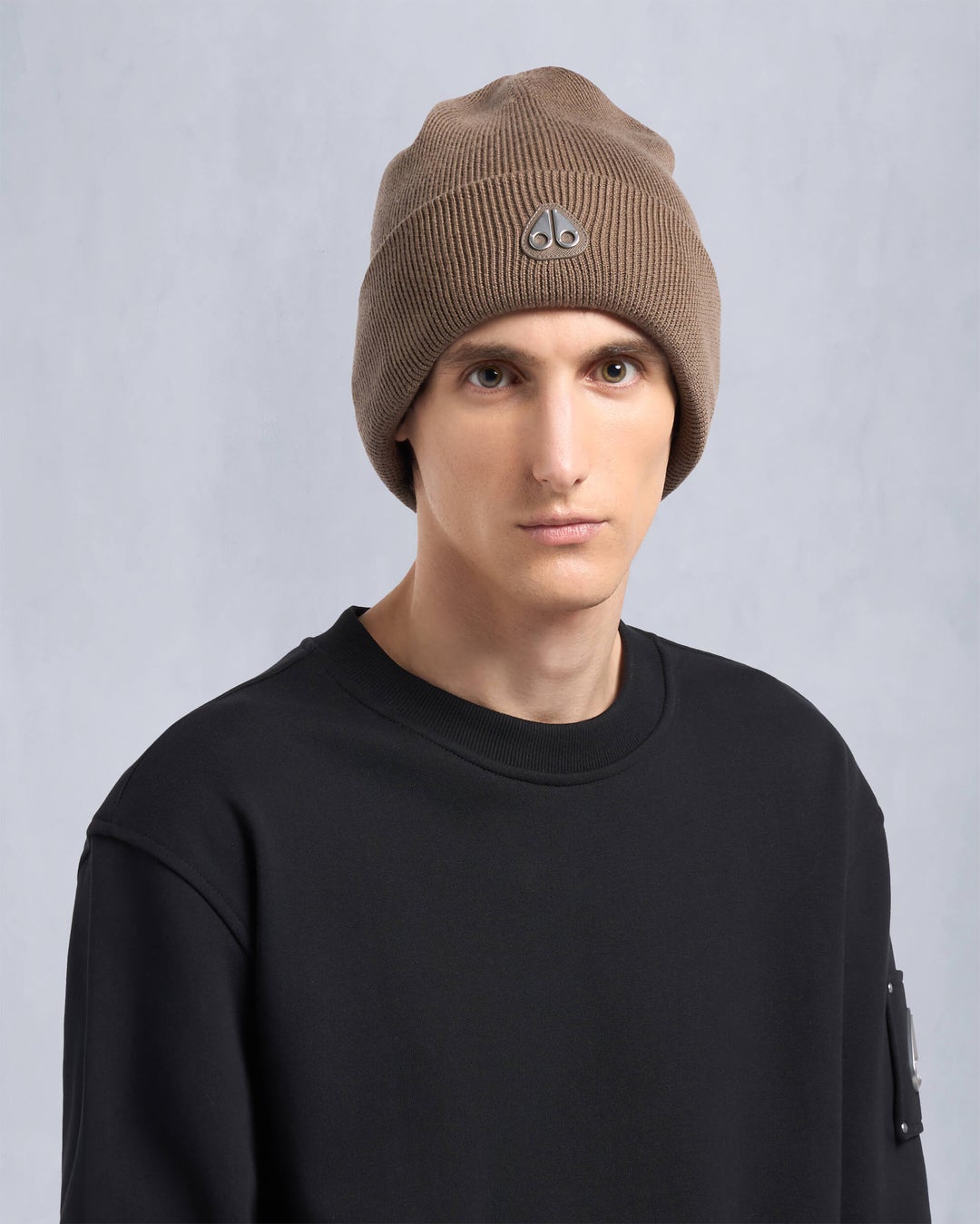 Brown Moose Knuckles Parnis Beanie | USA-SHZDF3178