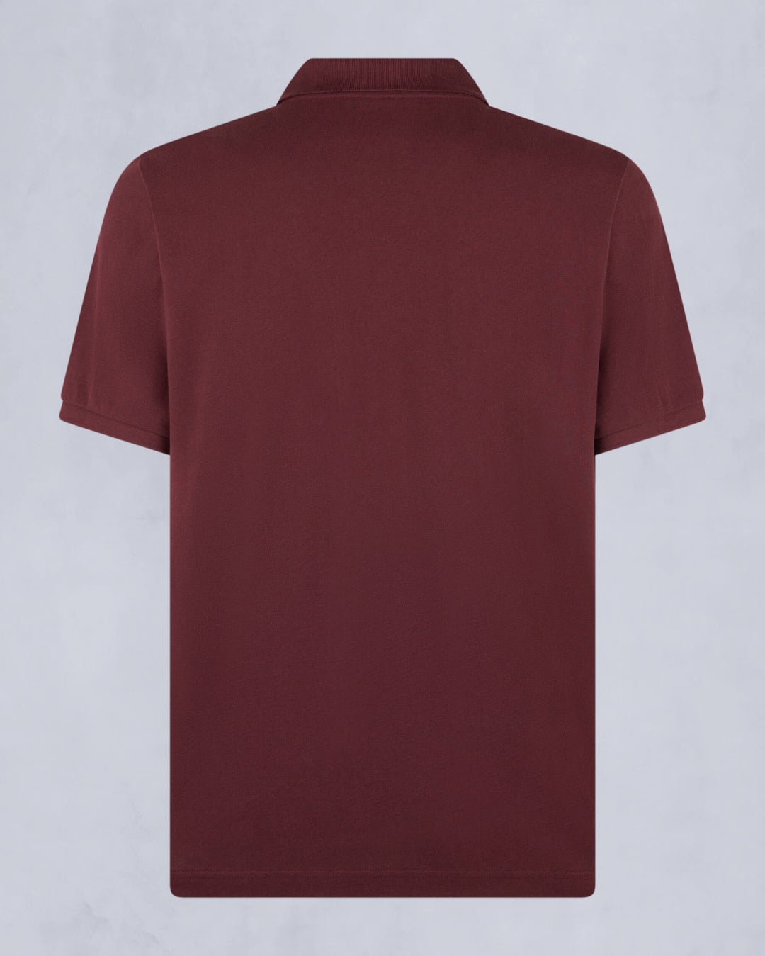 Burgundy Moose Knuckles Everett Men Polo Shirt | USA-XYFPU1453