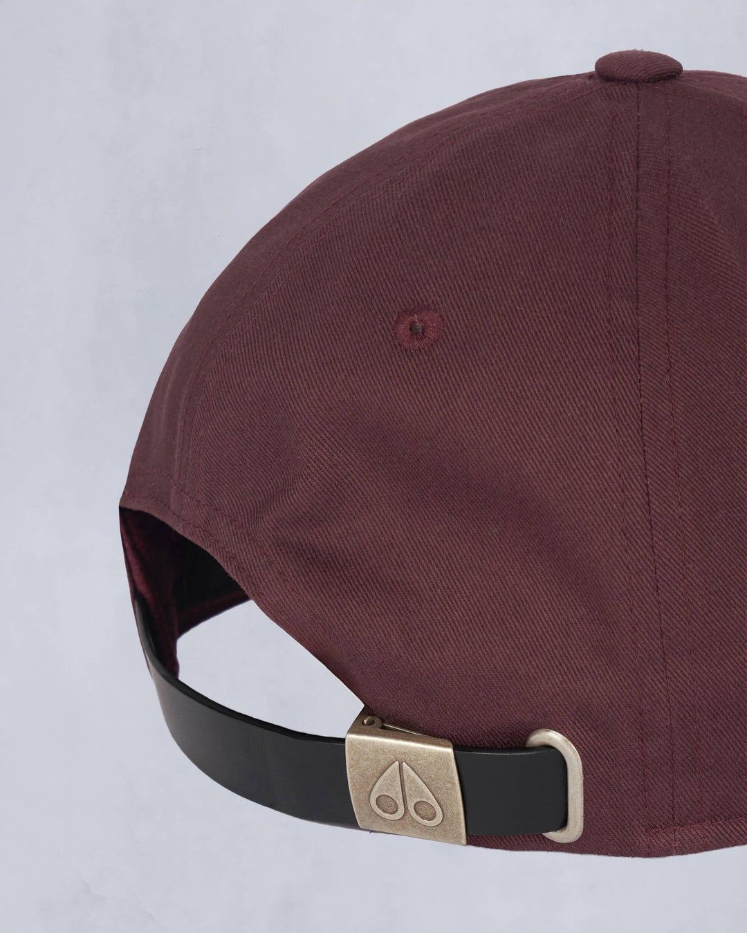 Burgundy Moose Knuckles Logo Icon Cap | USA-IVUTR9486