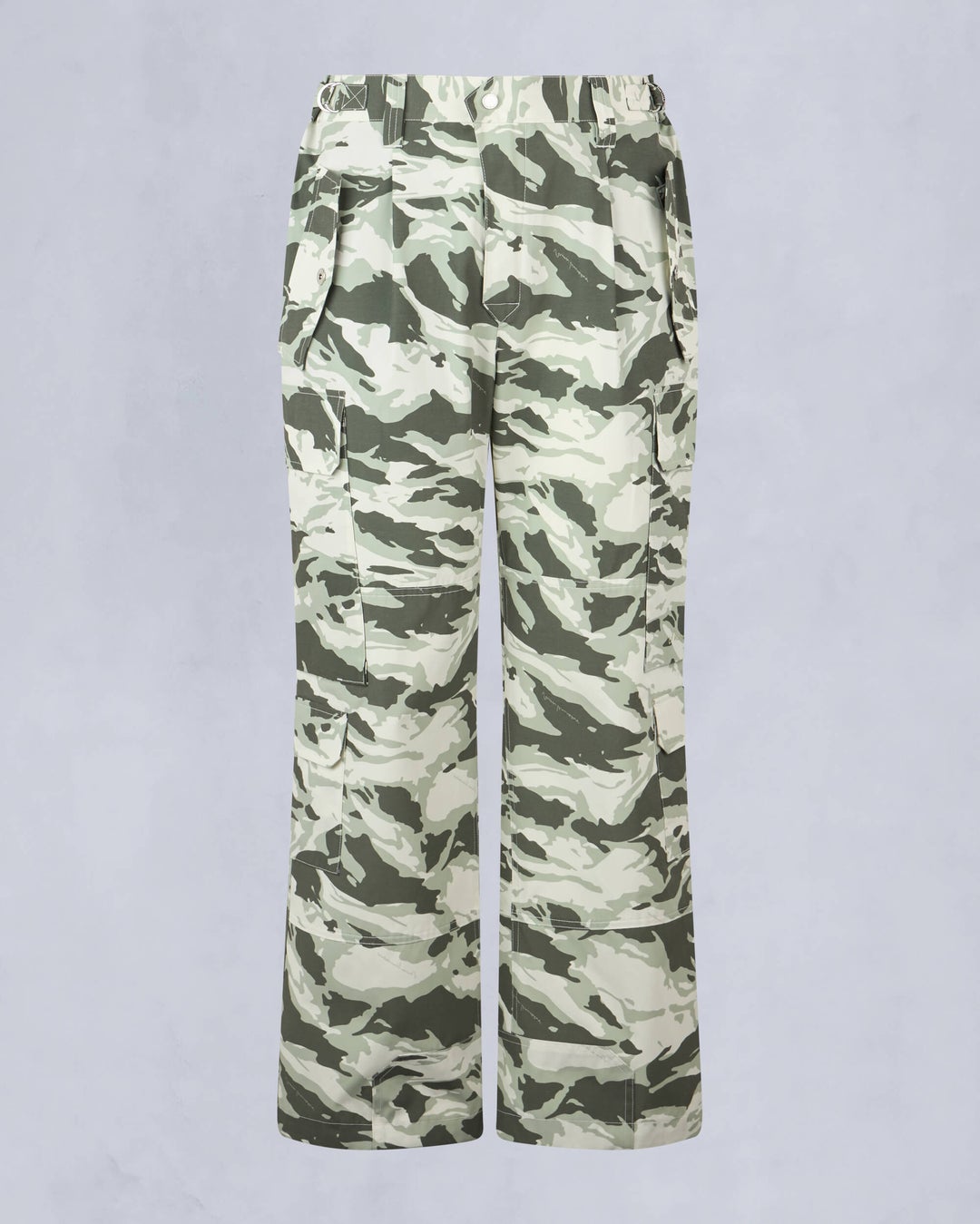 Camo / White Moose Knuckles Basalt Cargo Men Pants | USA-SBWCP7029