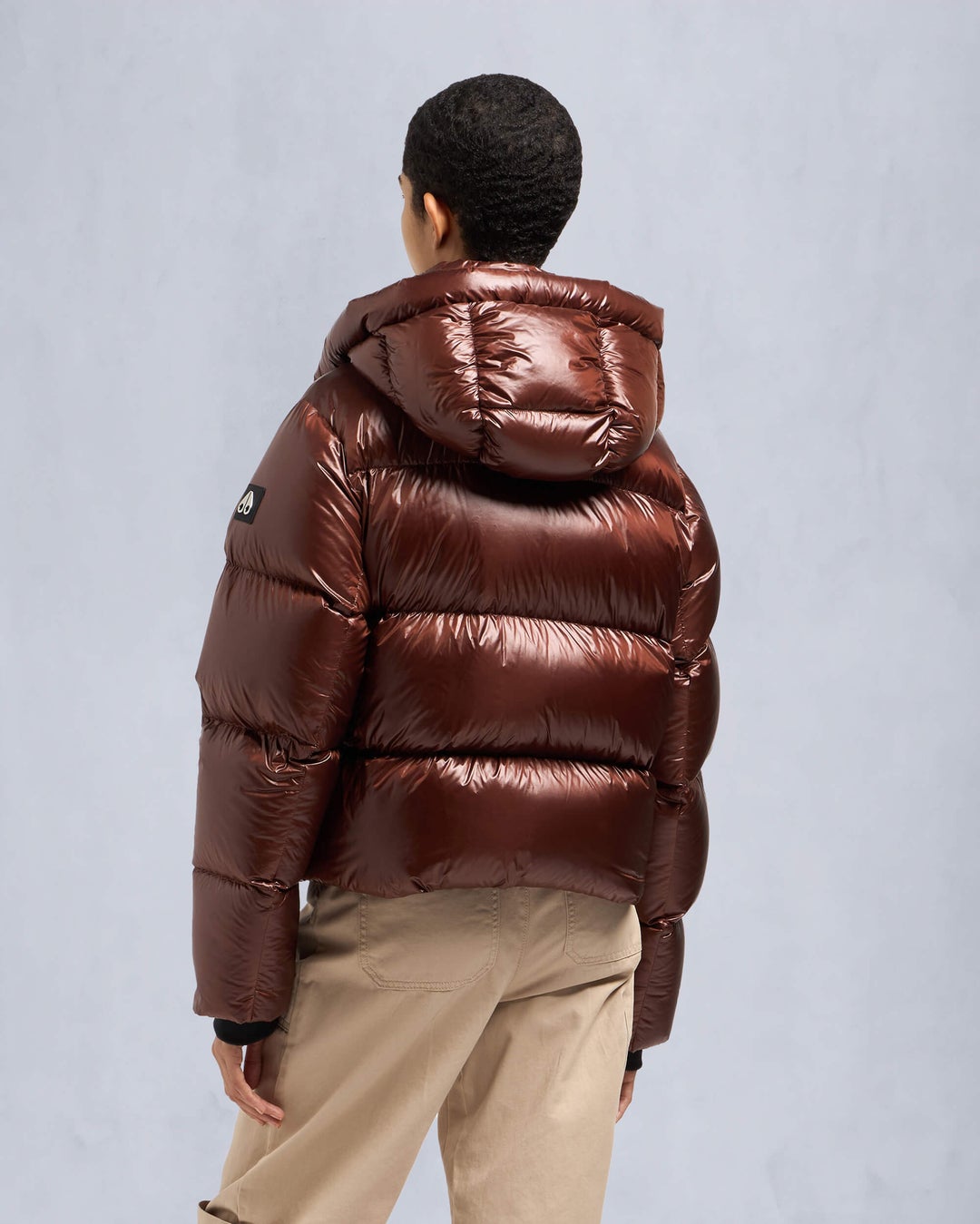 Chocolate Moose Knuckles Moonstone Down Women Puffer Jacket | USA-BXNQU7028