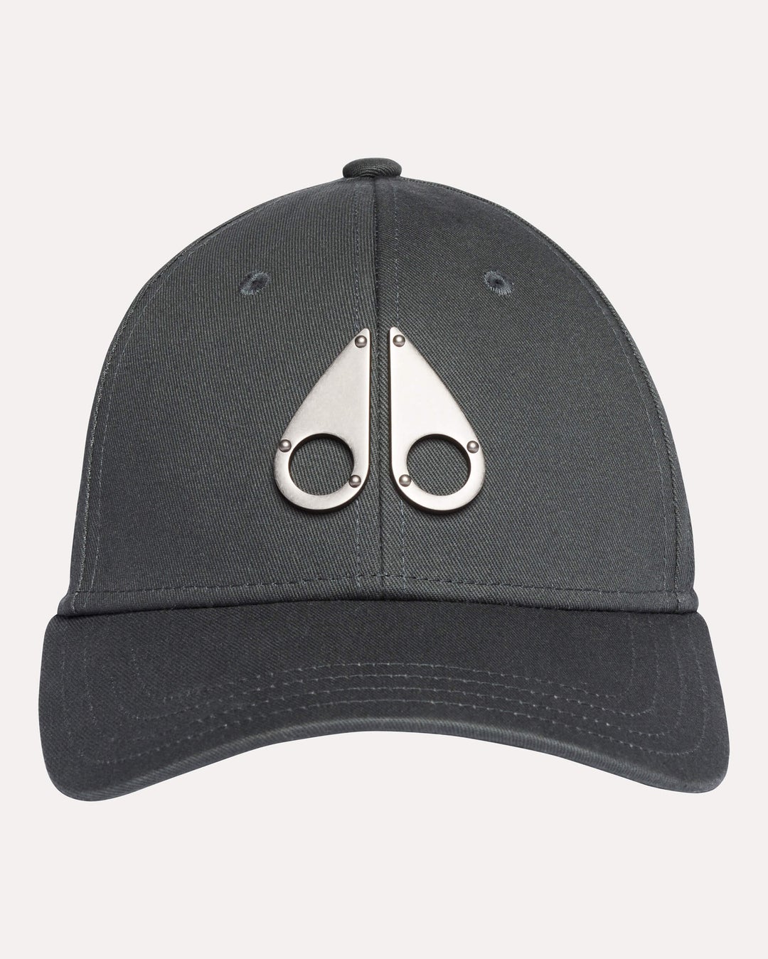 Dark Grey Moose Knuckles Fashion Logo Icon Cap | USA-ZWMXE6509