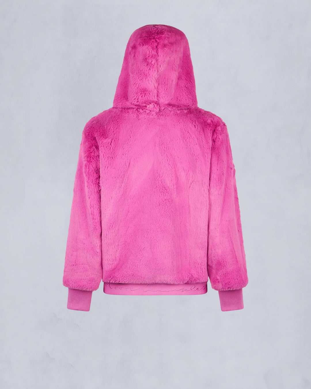 Fuchsia Moose Knuckles Mealy Reversible Bunny Women Hoodie | USA-VXOFK6280