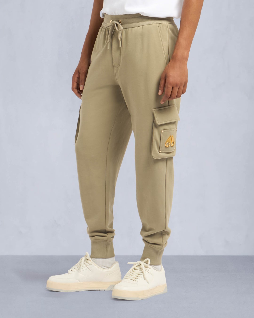 Khaki Moose Knuckles Gold Series Clemont Cargo Men Joggers | USA-GJUQB7429