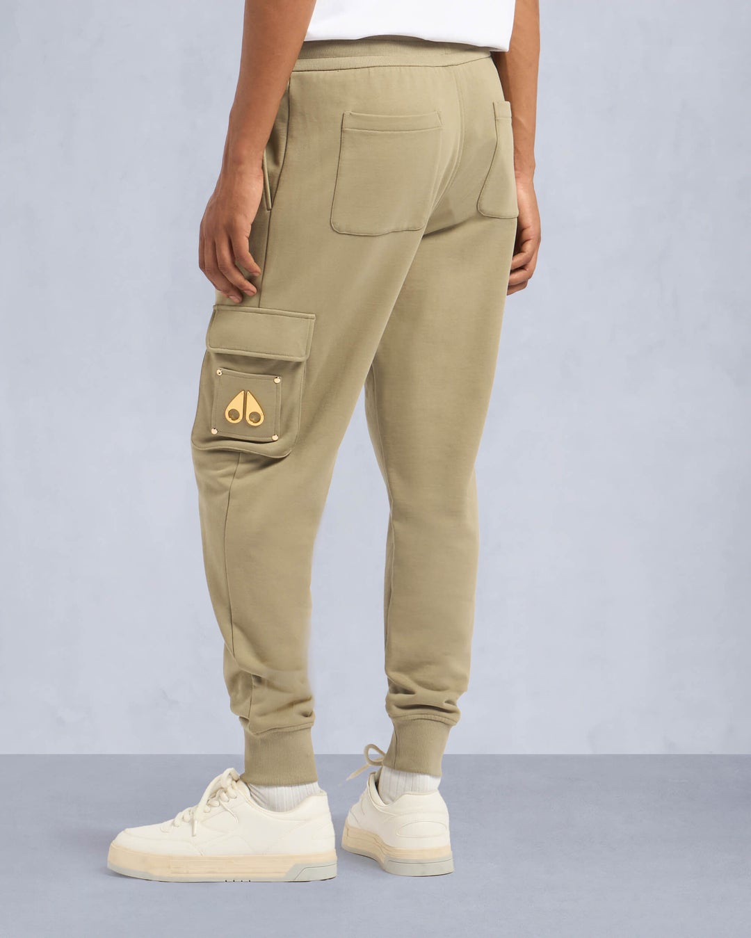 Khaki Moose Knuckles Gold Series Clemont Cargo Men Joggers | USA-GJUQB7429