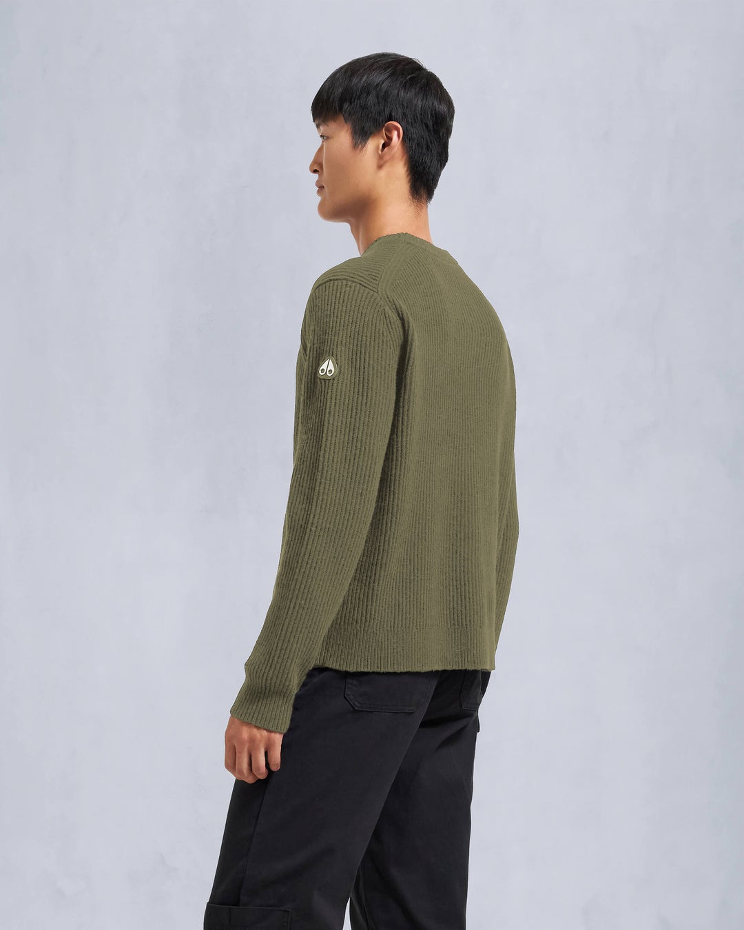 Khaki Moose Knuckles Ivo Men Sweater | USA-SGLCT4106