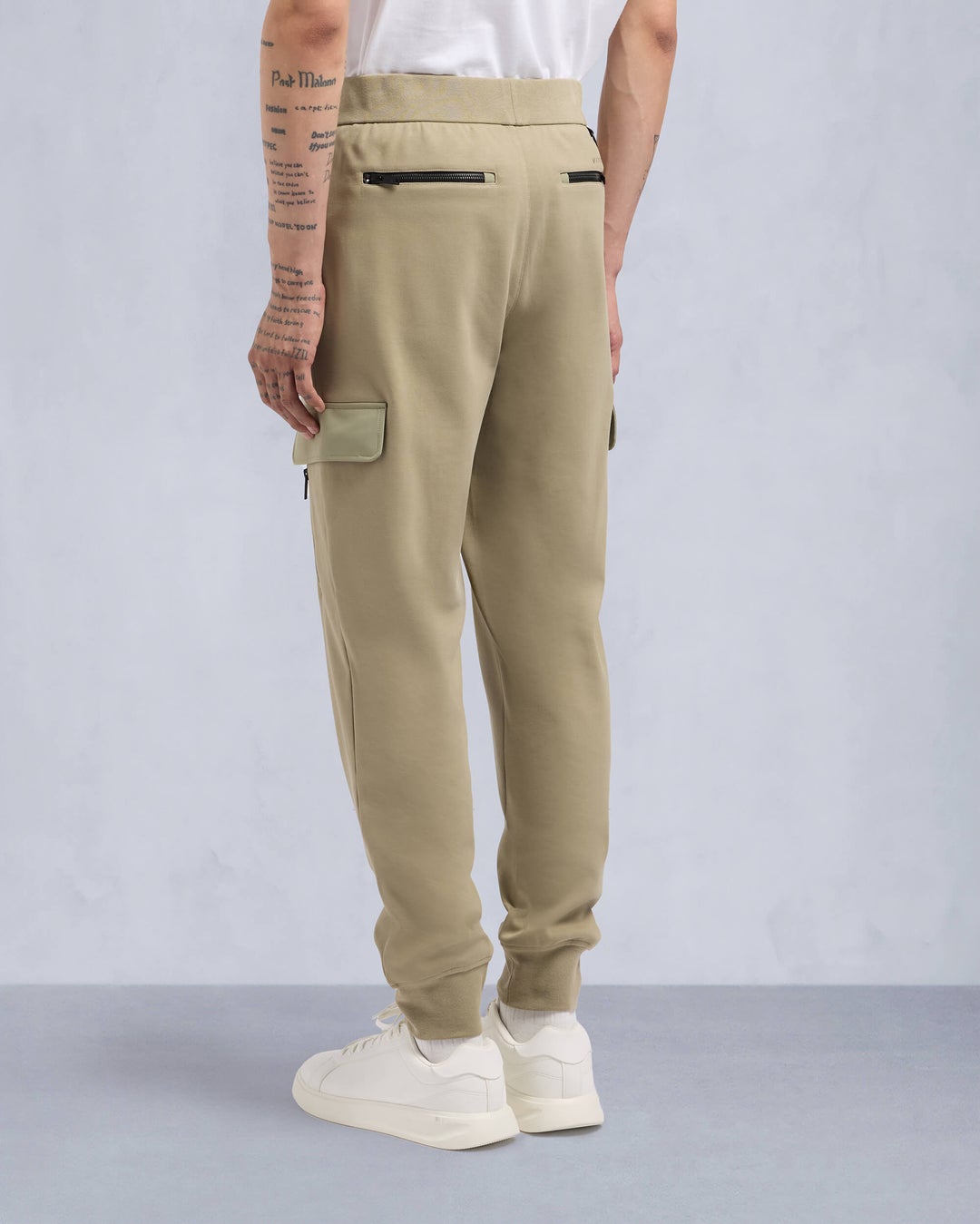 Khaki Moose Knuckles Perido Cargo Men Pants | USA-KYWPO0947