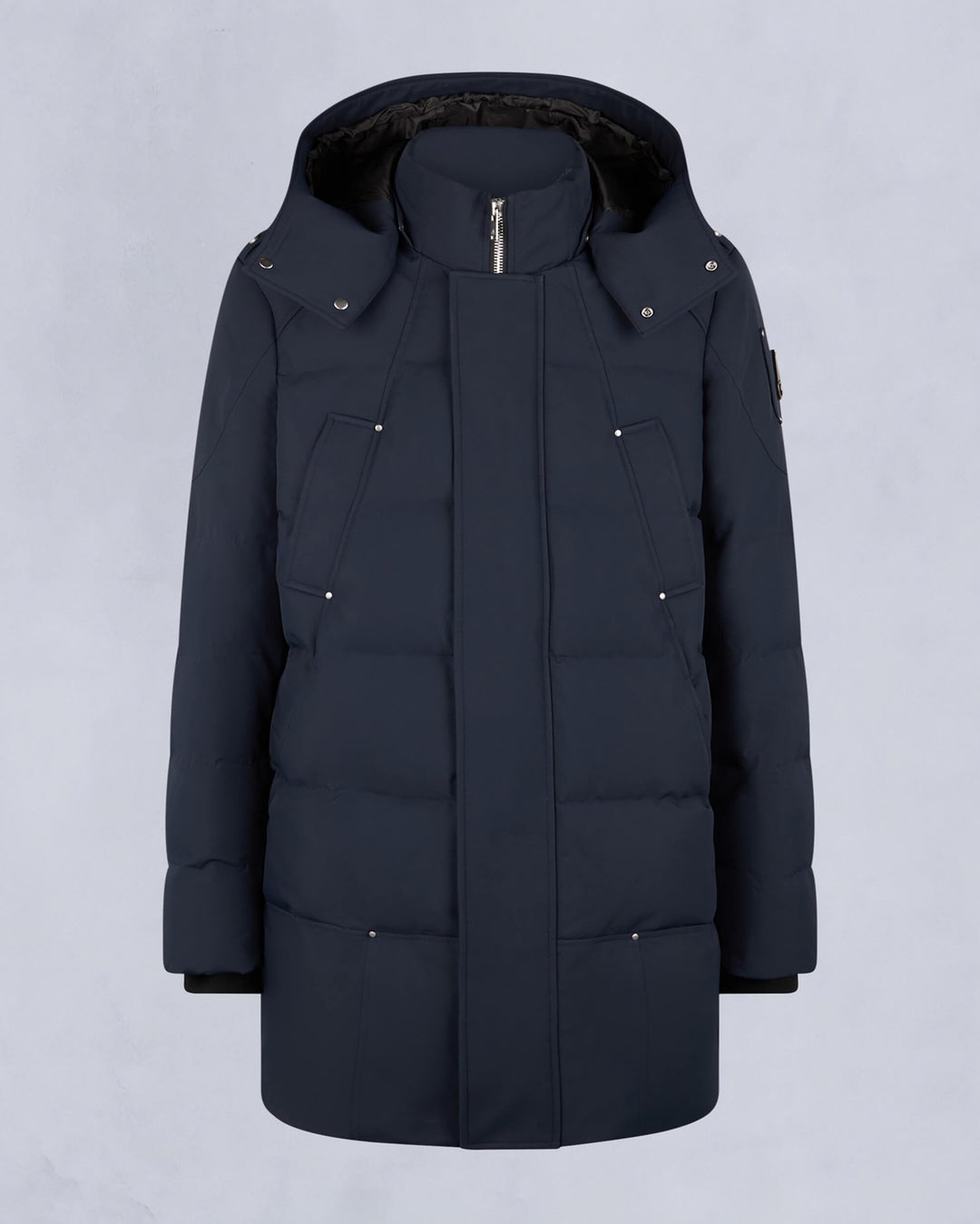 Navy Moose Knuckles Cloud Men Parka | USA-BISYX2081