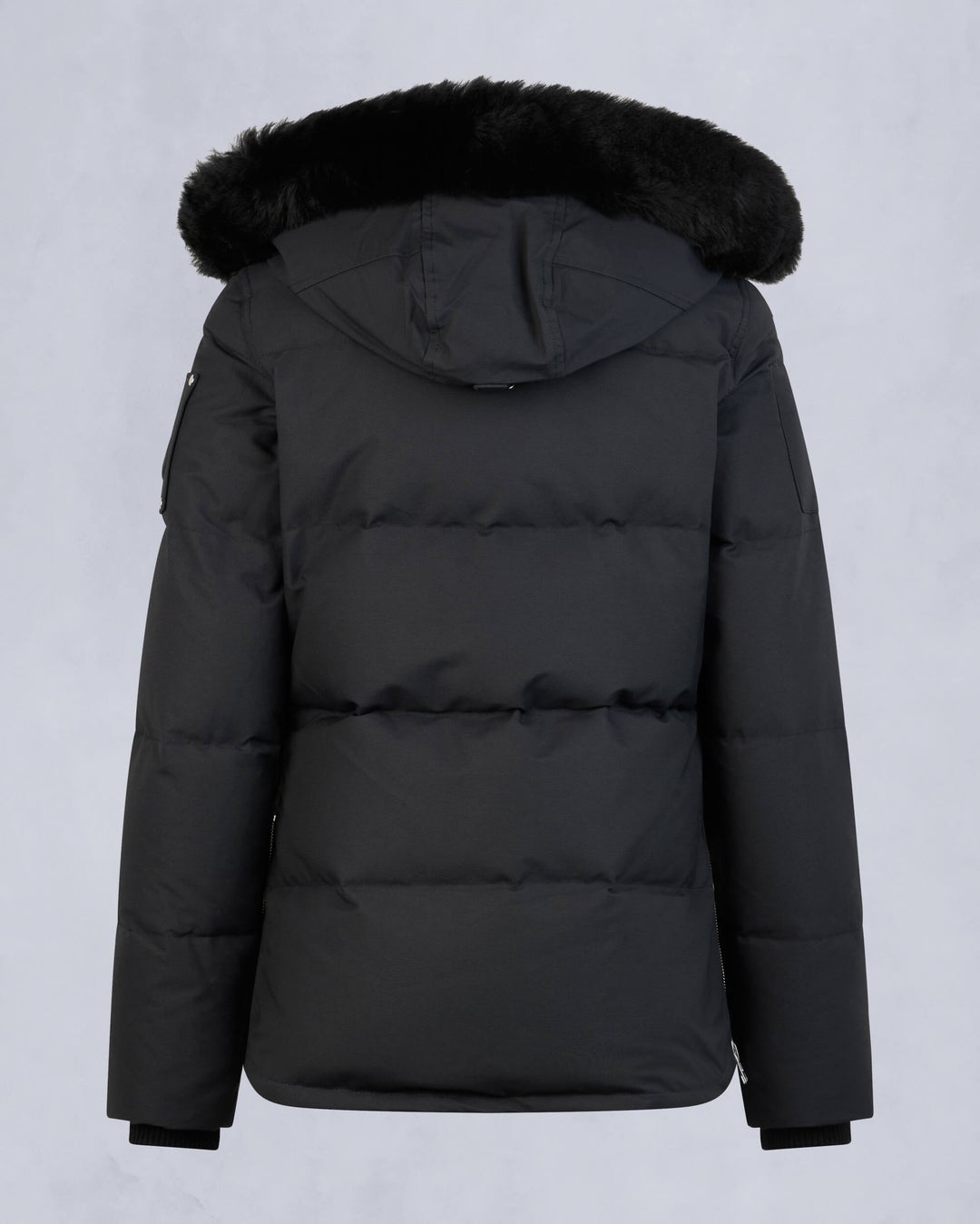 Navy / Black Moose Knuckles Original Shearling 3q Women Winter Jacket | USA-BCUPS5912