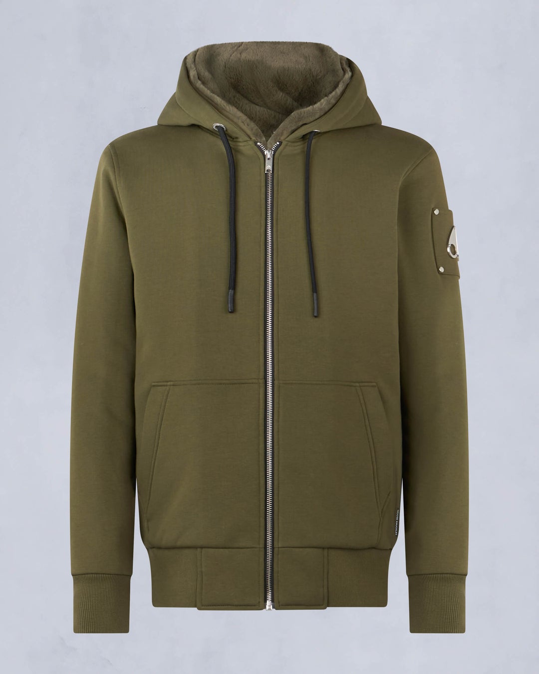 Olive Moose Knuckles Classic Bunny Men Hoodie | USA-BXIVQ8123