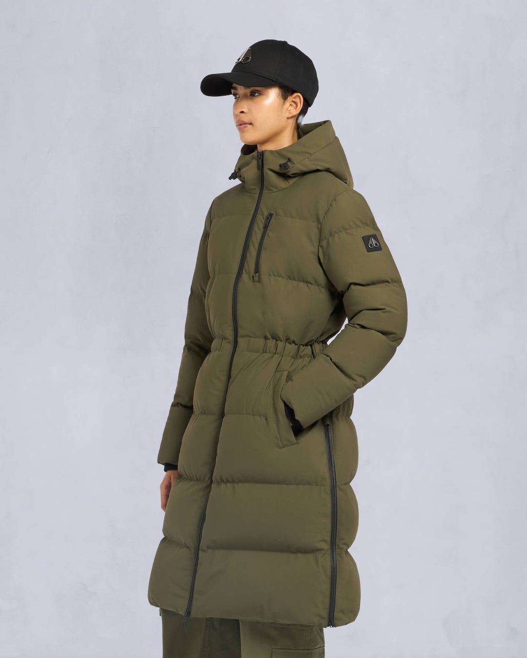 Olive Moose Knuckles Lenin Women Parka | USA-JWVHZ5098