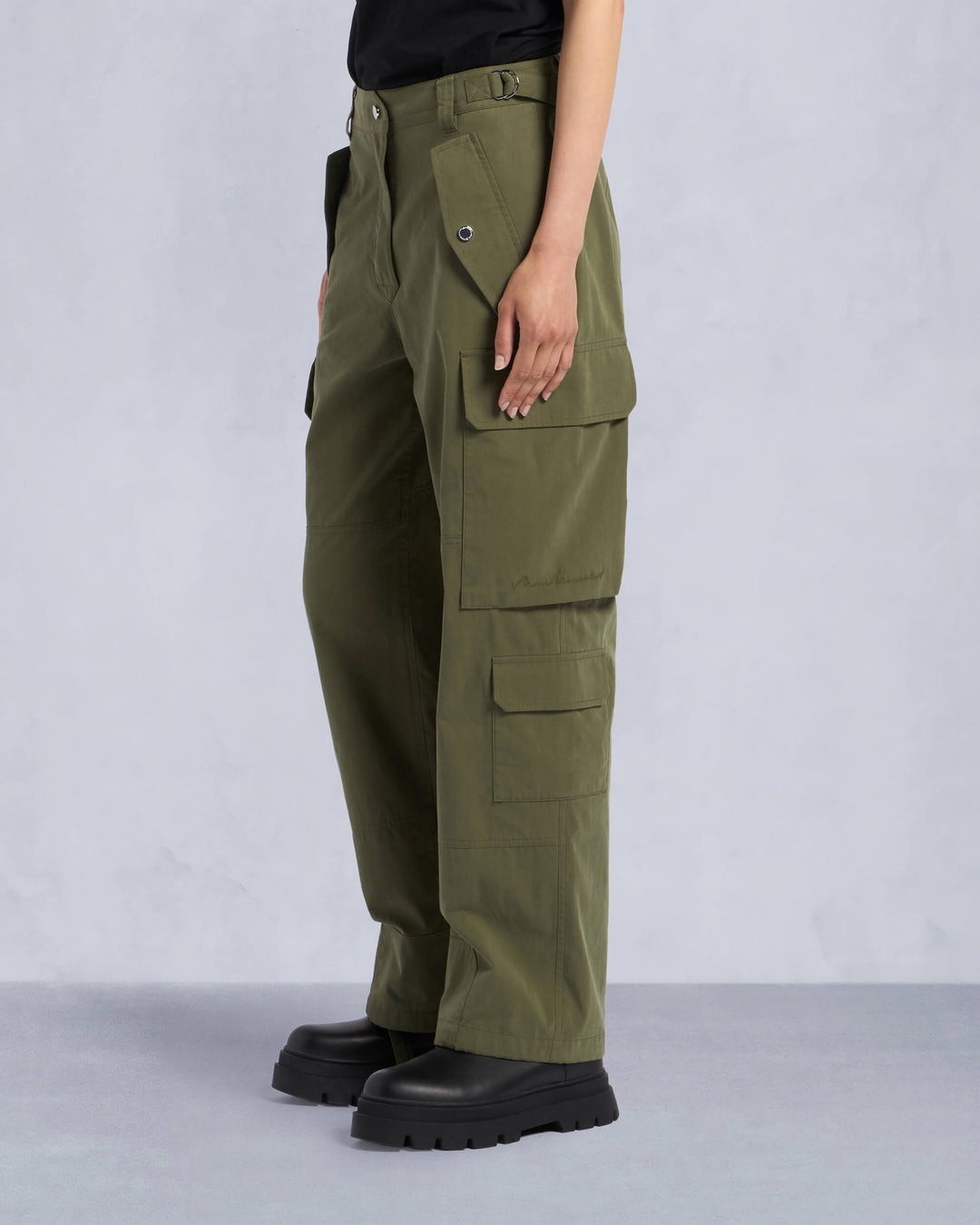 Olive Moose Knuckles Levyne Cargo Women Pants | USA-PEYGZ6827