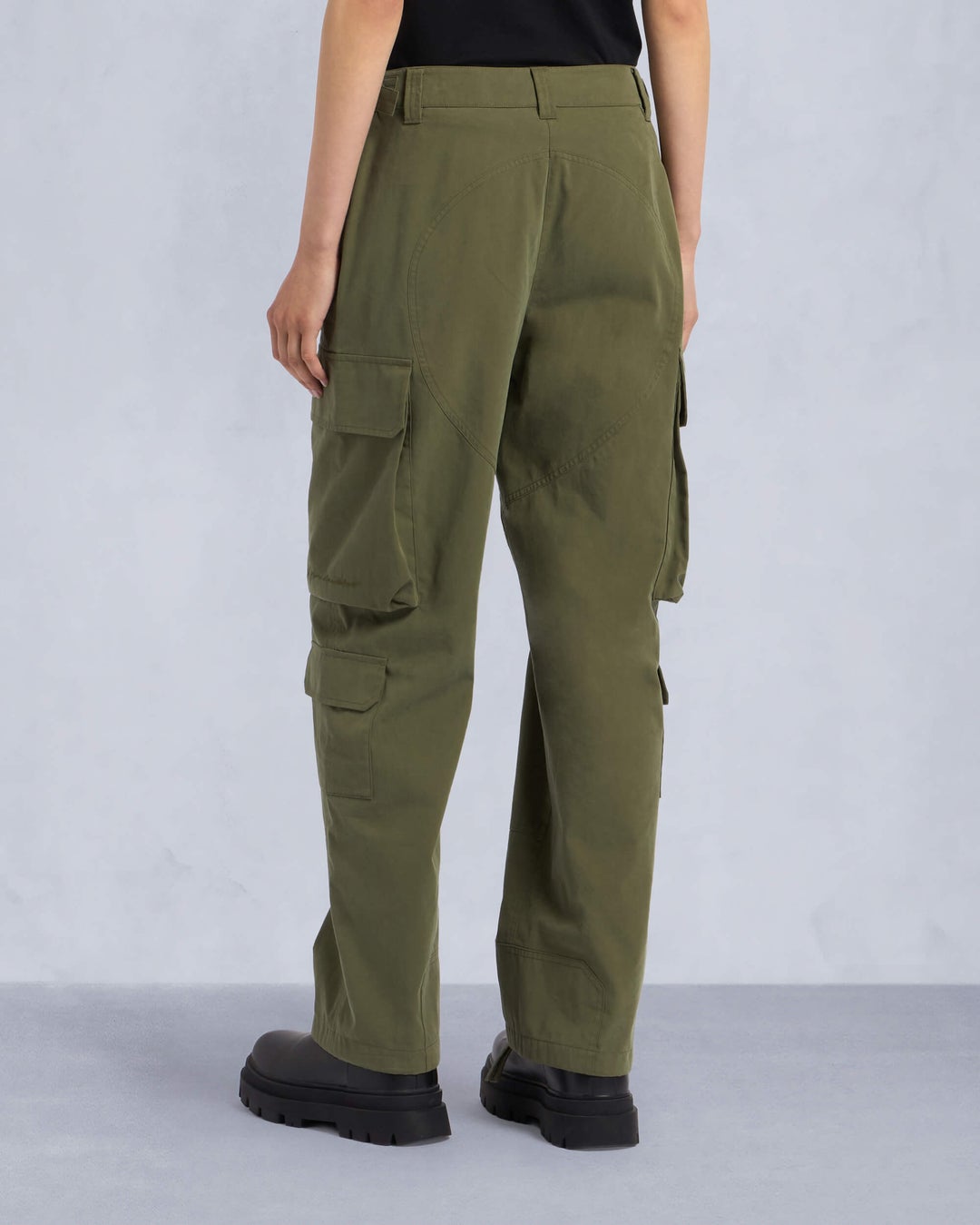 Olive Moose Knuckles Levyne Cargo Women Pants | USA-PEYGZ6827