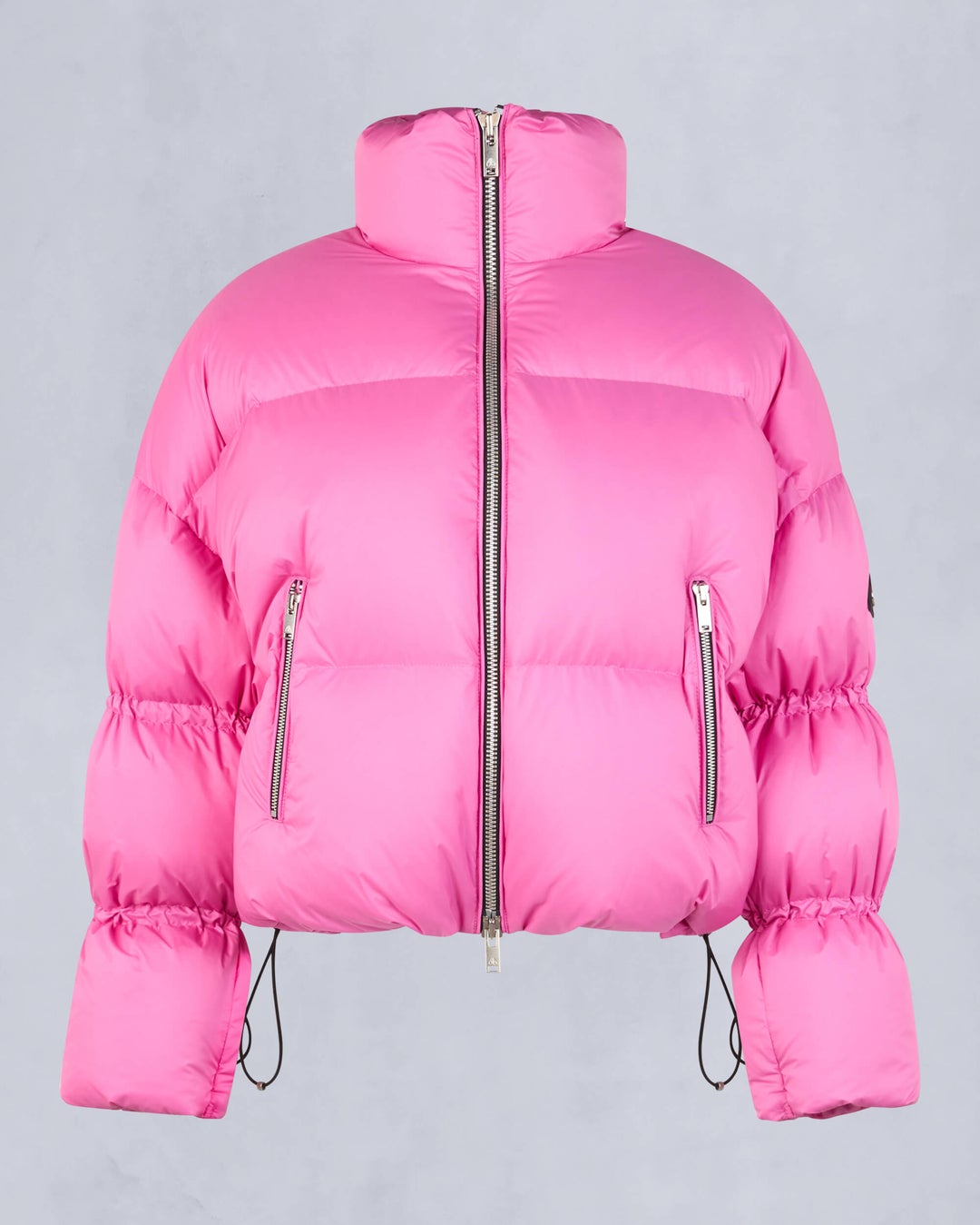 Pink Moose Knuckles Agate Puffer Women Down Jacket | USA-AMNCZ4378