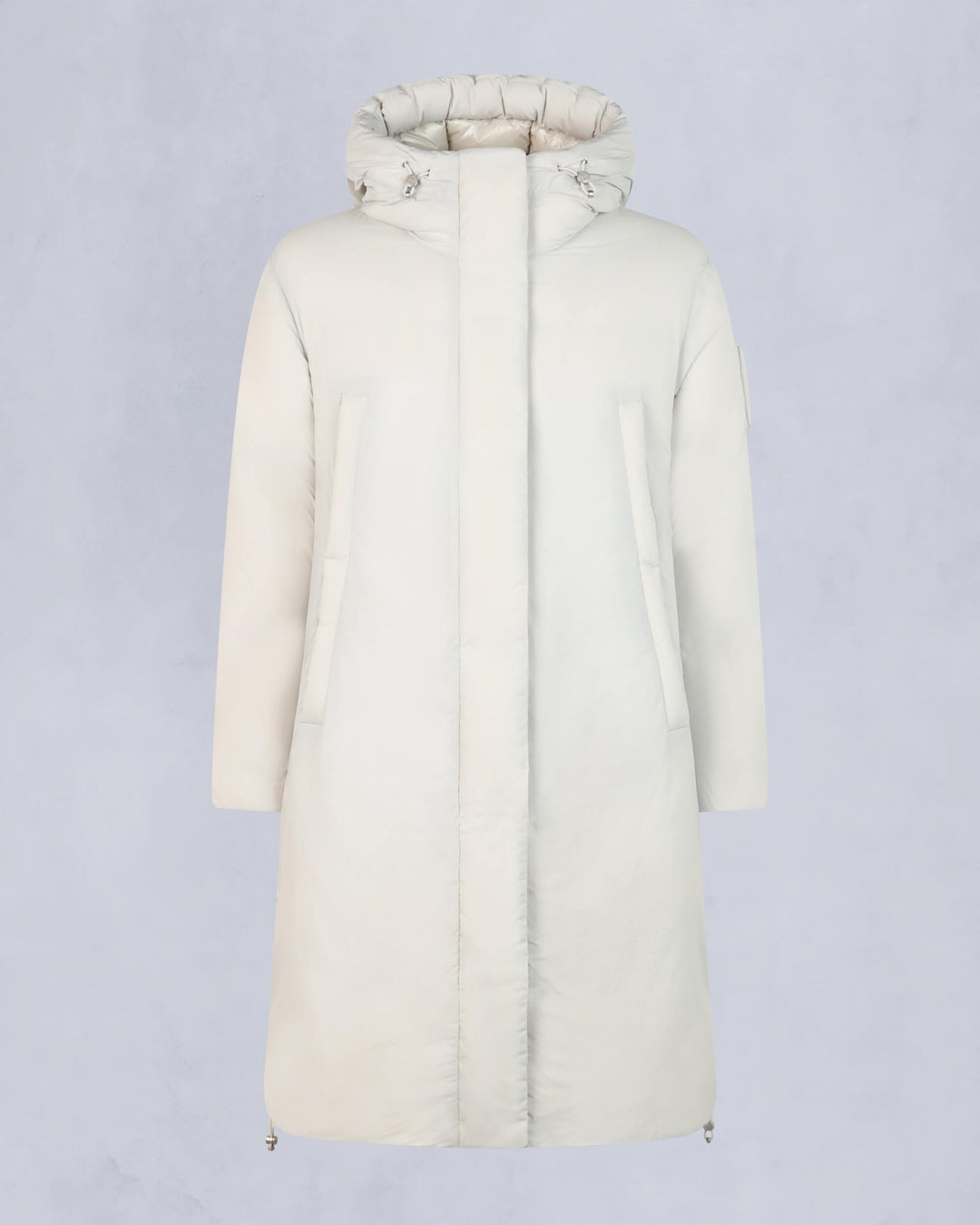 White Moose Knuckles Duvet Bia Long Down Puffer Women Parka | USA-OTDQR2984