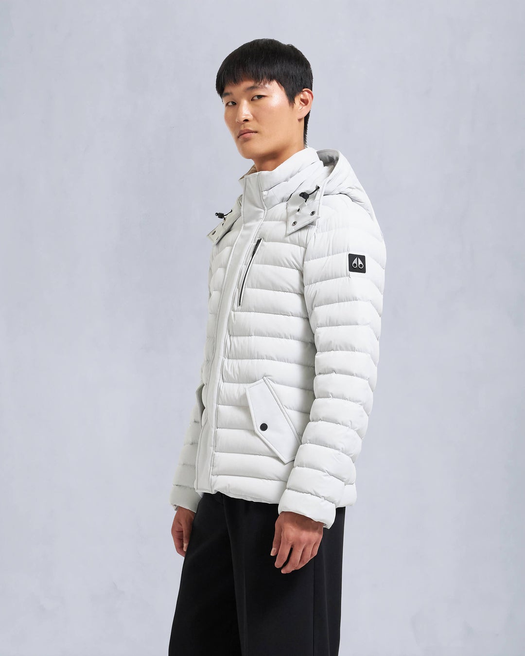 White Moose Knuckles Greystone Men Down Jacket | USA-UDLBT7192