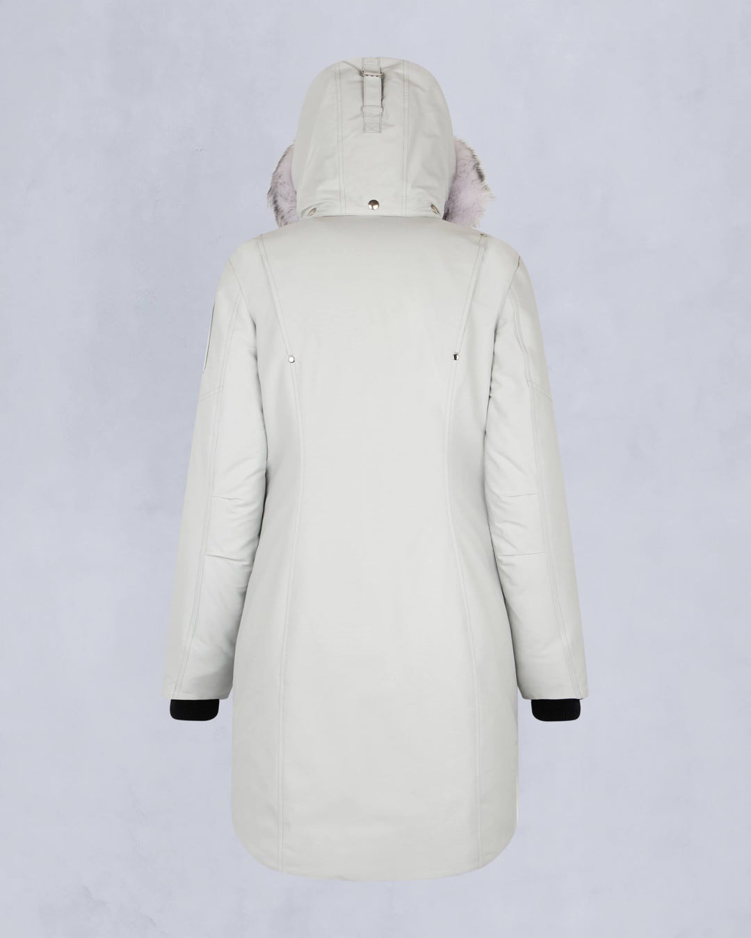 White Moose Knuckles Original Shearling Stirling Women Parka | USA-VBTPZ7093