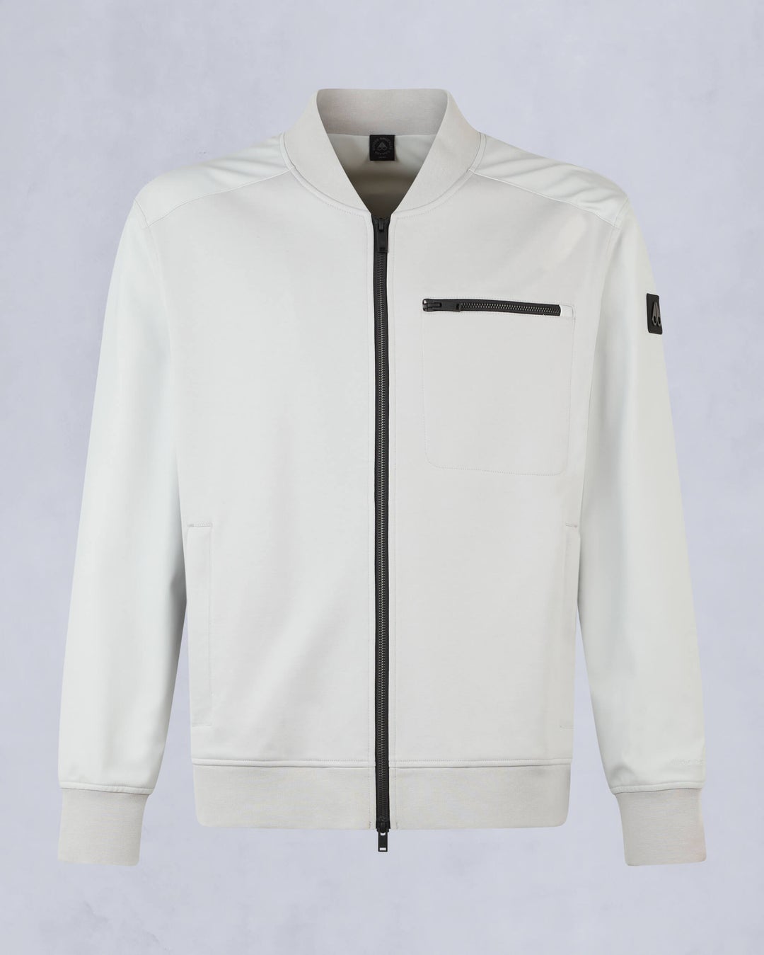 White Moose Knuckles Perido Men Bomber Jacket | USA-JVKUM6251