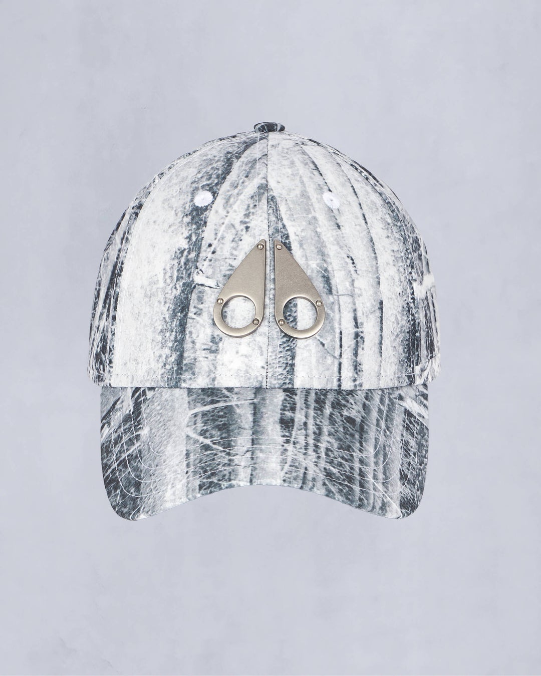 White / Grey Moose Knuckles Tree Logo Icon Cap | USA-BVJRZ6712