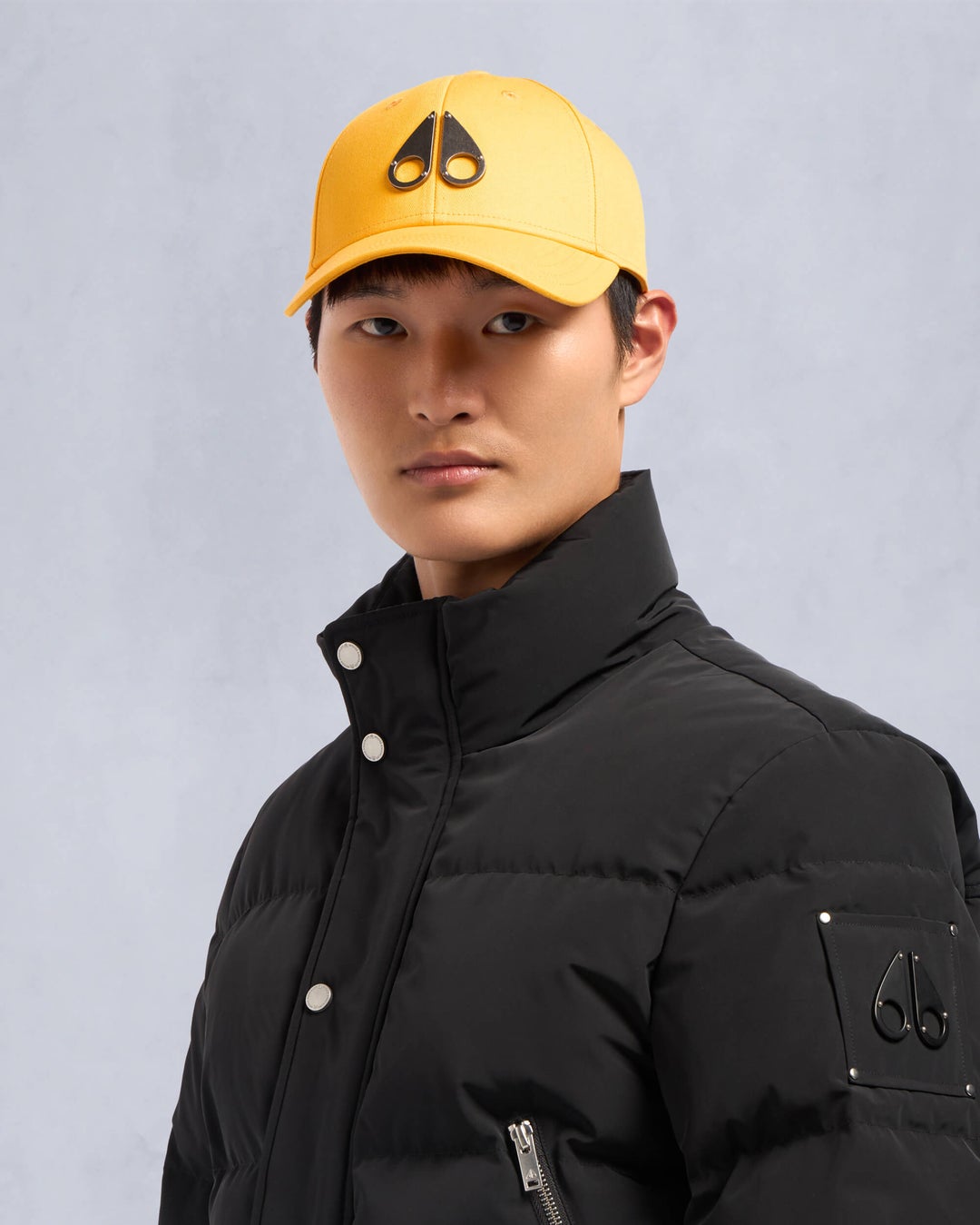 Yellow Moose Knuckles Logo Icon Cap | USA-AZKIV8026