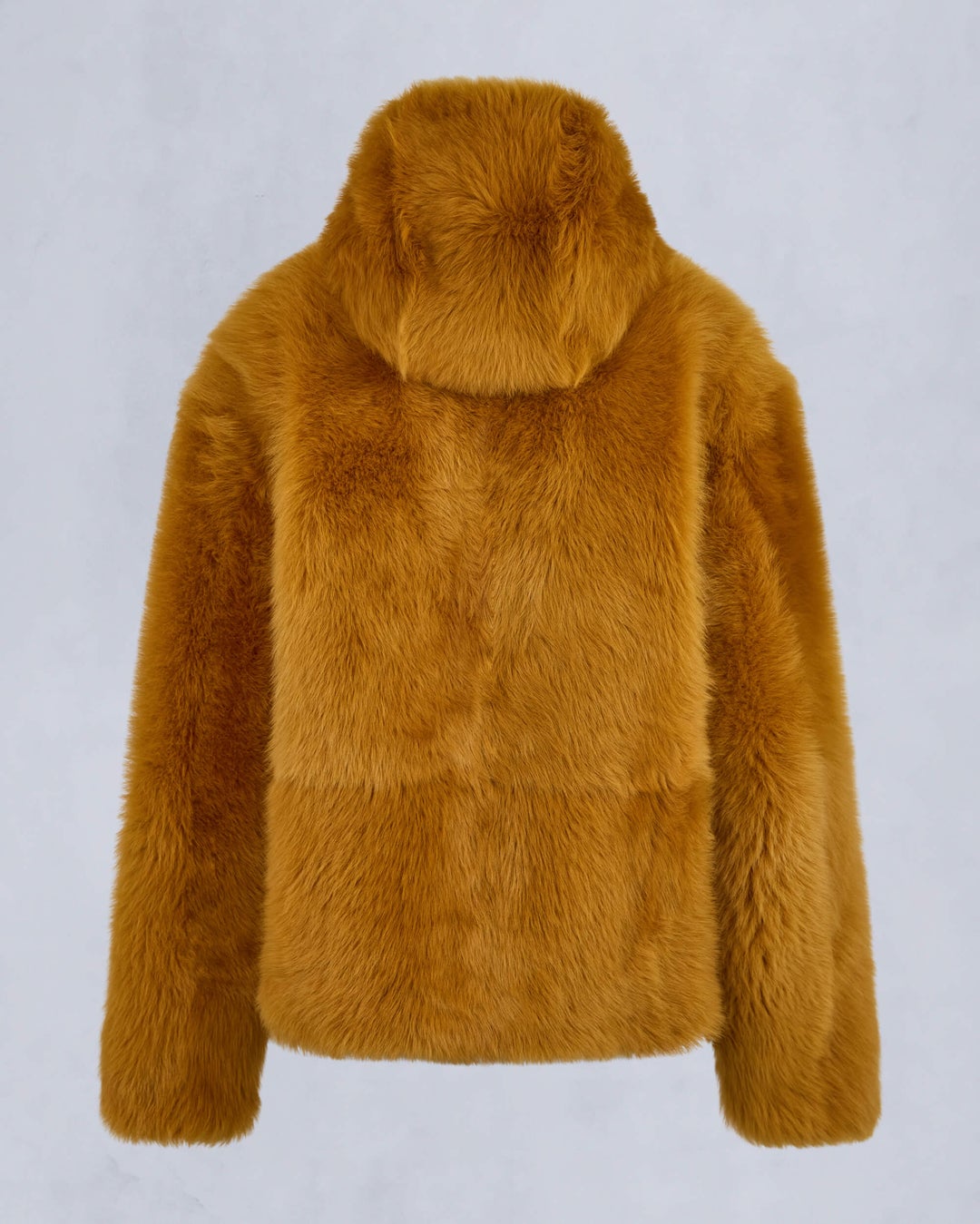 Yellow Orange Moose Knuckles Gold Series Mikeno Shearling Men Winter Jacket | USA-NDJPW4037